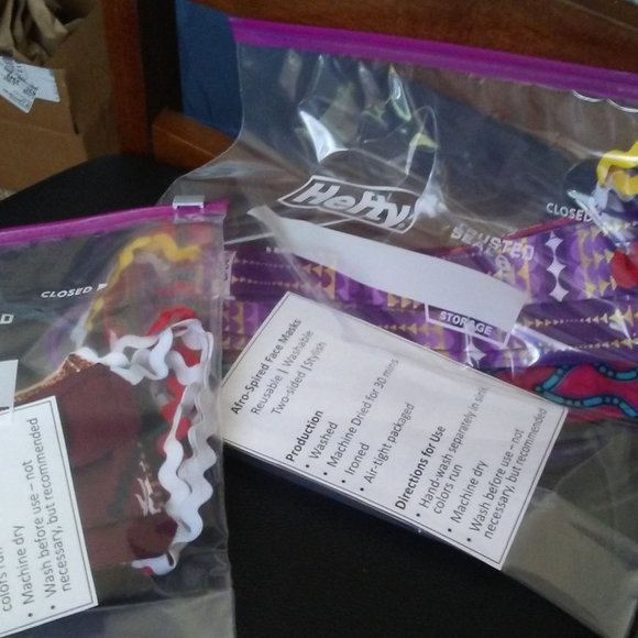 Afro-Inspired Face Masks - Picture 2 of 7